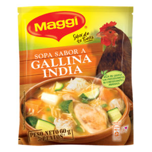 MAGGI SOPA GALLINA INDIA DISPLAY (12X60G)